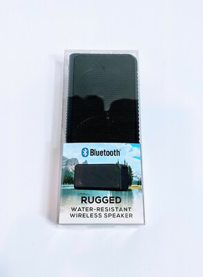 16wms129 Rugged Wireless Bluetooth Speaker 16WMS129 Waterproof Rechargeable NIP ...