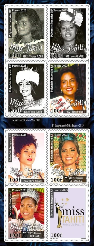 French Polynesia - Booklet Miss Tahiti (2023) - Image 2 of 3