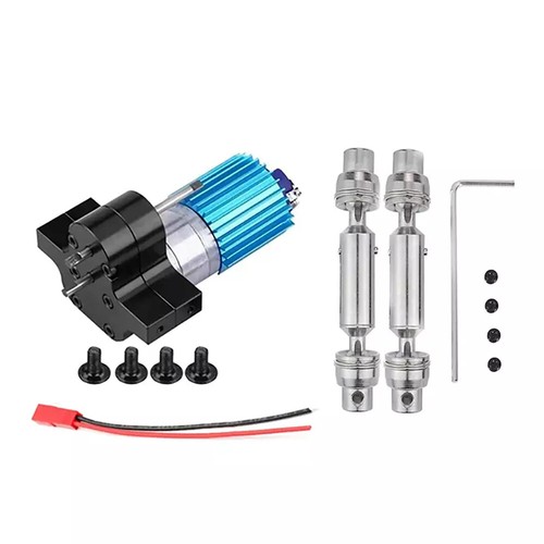 370 For WPL Split RC Car 1/16 Gearbox With Transfer Gearbox Motor Rock Crawler - Picture 8 of 19