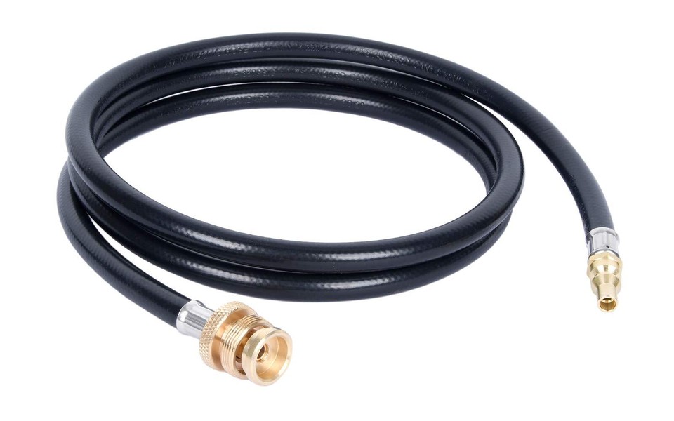 6ft Quick Connect Propane Hose For Rv To Grill 1/4" Quick Disconnect Lp