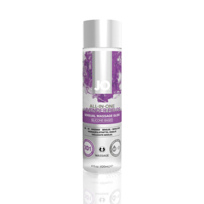 JO Massage Lavender 1oz Massage Oil / Personal Lubricant Lube
