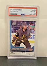2017 Upper Deck  Alex Tuch Young Guns PSA 10 Rookie #249 Buffalo Vegas