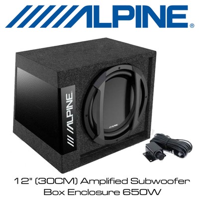 amplified subwoofer box