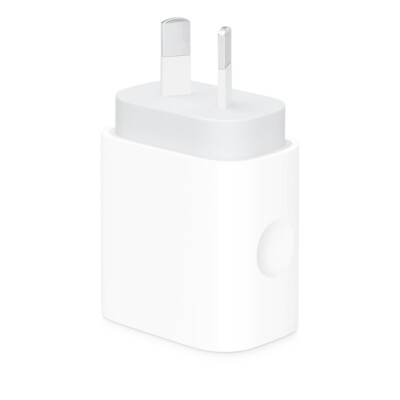 Genuine Apple 20W USB-C Power Adapter for iPhone 16/15/14/13