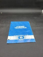 CHEVROLET PRO TECH PRODUCTIVITY 5 SPEED TRANSAXLE GUIDE MANUAL BOOKLET 
