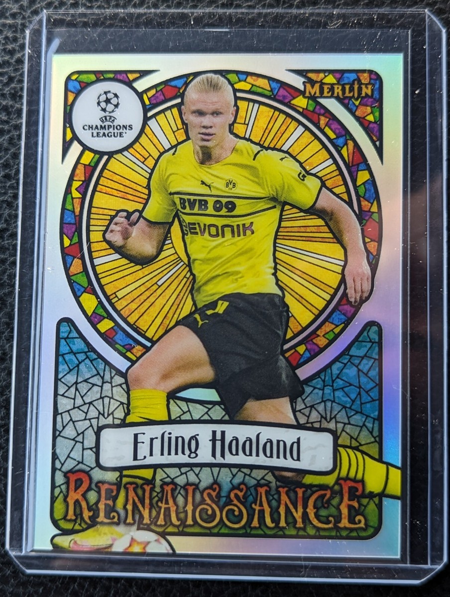 貴重　2021-22 Topps Merlin Renaissance マウント 2021-22 Topps Merlin Erling Haaland Renaissance CASE HIT