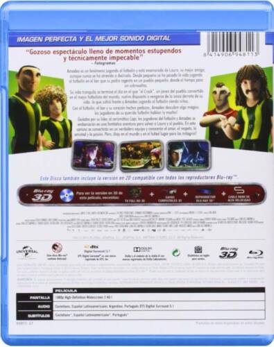 Futbolín Blu-ray 3D + Blu-ray 2D Metegol (14 Mayo 2014 descatalogado)(NUEVO PRE - Imagen 2 de 2