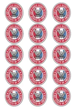 Eagle Scouts Emblem Cupcake Toppers Boy Scouts Cake Decoration Frosting Sheet