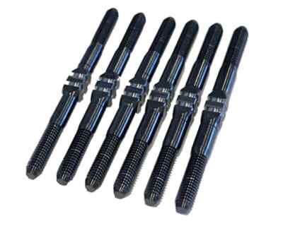 HyperMax TLR 22 5.0 AC/DC/SR 3.5mm Titanium Turnbuckle Kit (Black) Whitz Racing