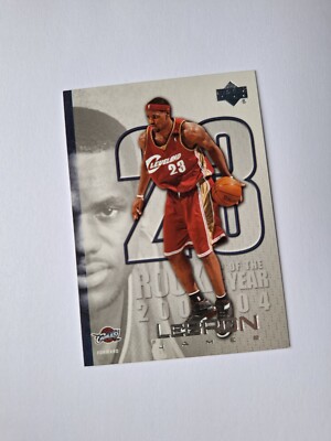 LEBRON JAMES 05/06 Upper Deck Rookie of the Year #24 CLEVELAND CAVALIERS