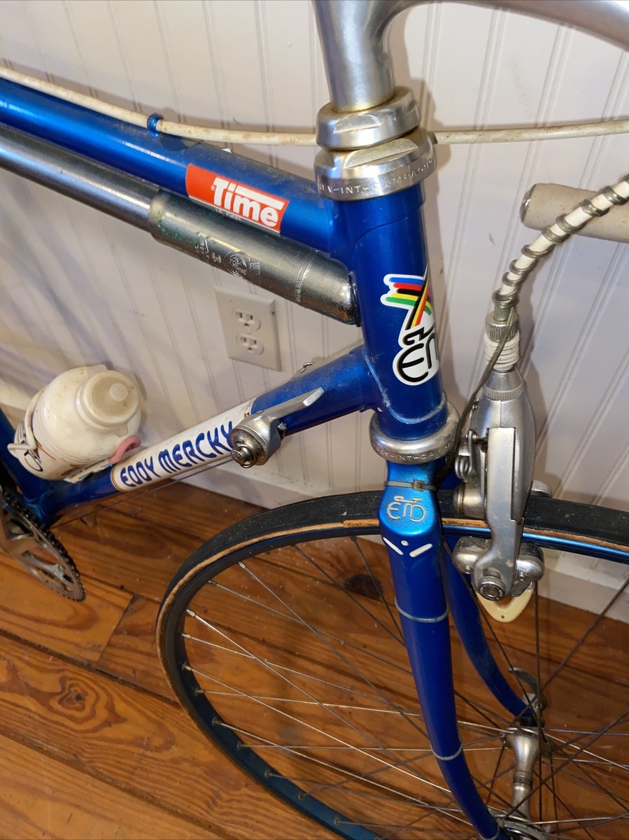 Vintage Eddy Merckx Road Bike Croce D' Aune Delta brakes Columbus