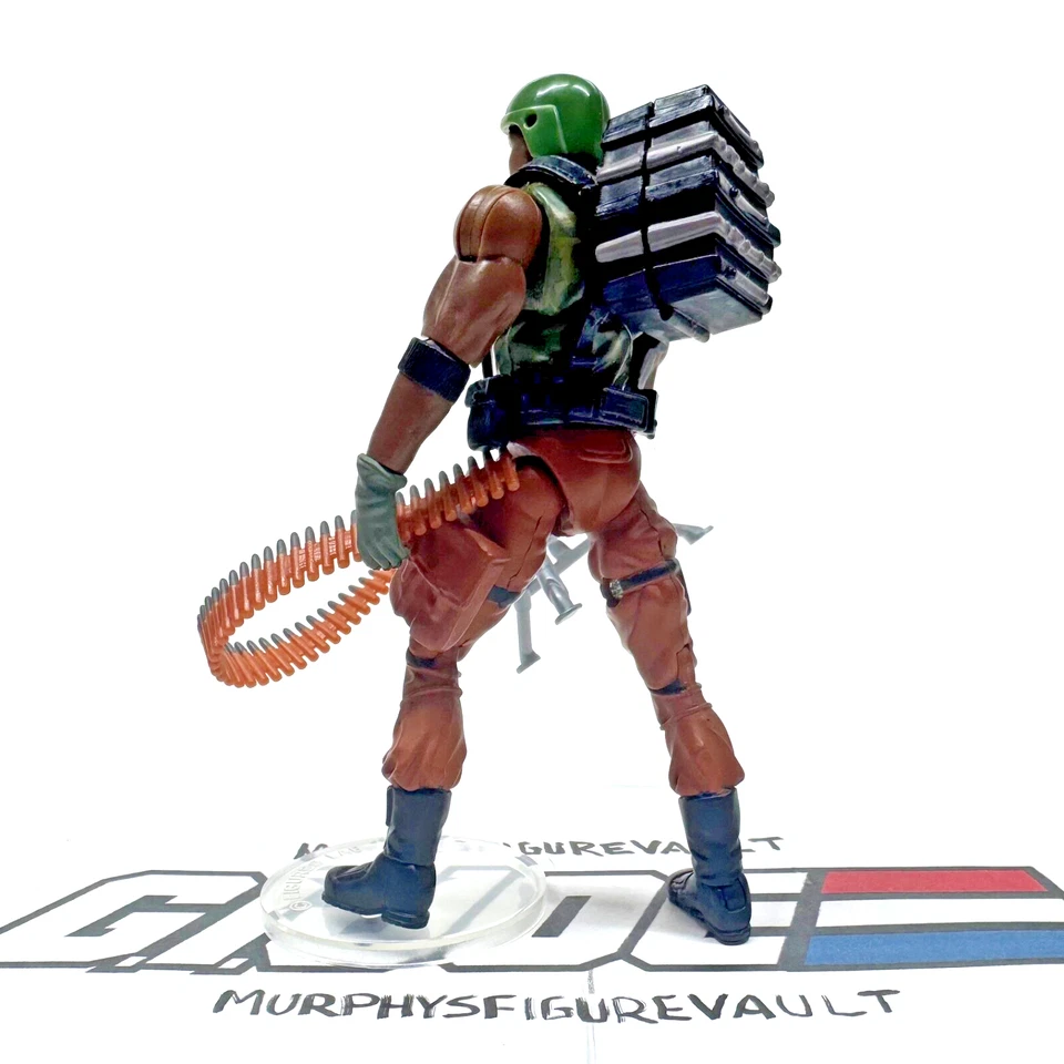 GI Joe Roadblock v16 2007 Hasbro G.I. Figura de acción Joe 3,75 Foto 3 de 4