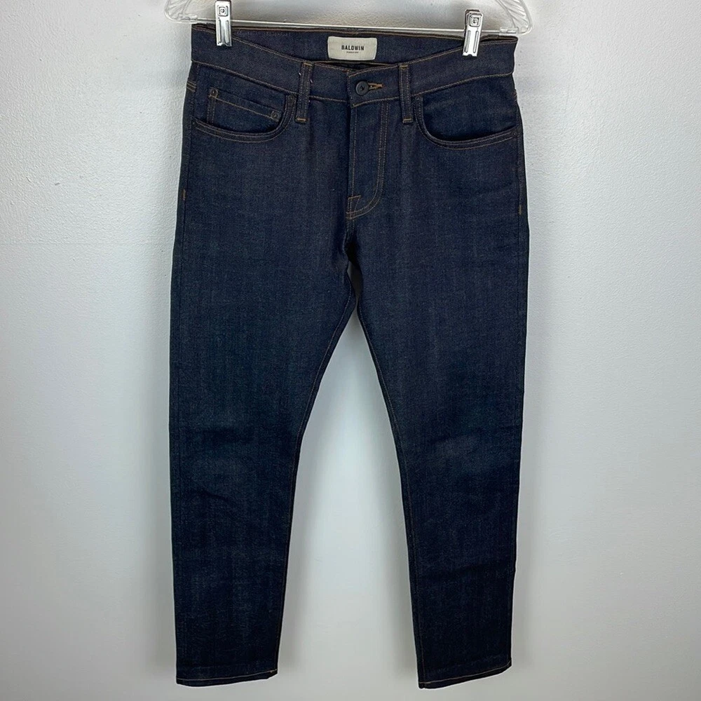 Baldwin Kansas City 76 Slim Indigo Raw Selvedge mens jeans NWOT SZ