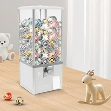 25 in Commercial Vending Machine Vending Machine Candy Vending Machine White