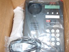 AVAYA 1603 black w/POE adapter 700415540 1603D01A-003, warranty