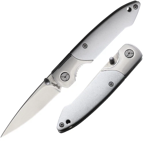 Brighten Blades Not So Heavy Folding Knife 8Cr13MoV Steel Blade Aluminum Handle