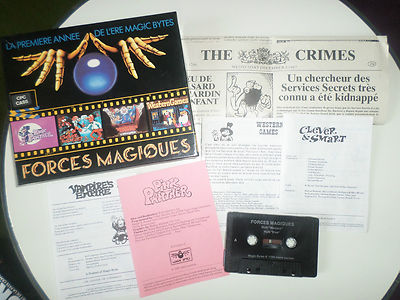 Jeu Forces Magiques Amstrad CPC Cassette - Version Complète 1988, Très Bon état, Non Testé