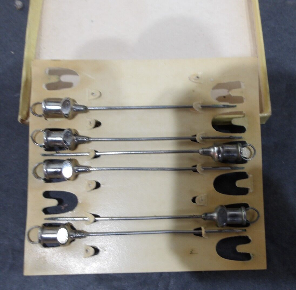 Vintage Stainless Hypodermic Needles No Name Gauge? x 2" eBay