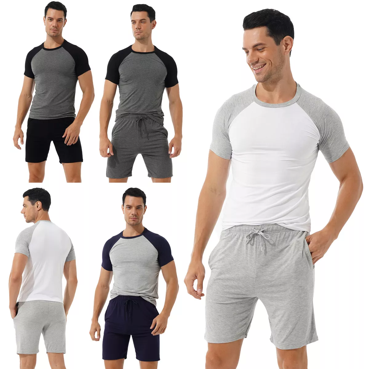 Male store pajama shorts