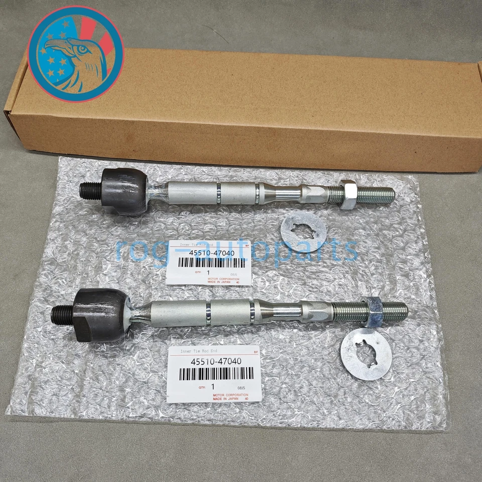 New New 2PCS Inner Tie Rod End Fits For Toyota Prius 2010-2015 4551047040 USA Foto 3 de 4