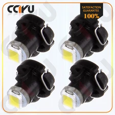 4Pcs 1-2835 SMD T3 Neo Wedge LED Bulbs for White HVAC Climate Base Lights 8mm