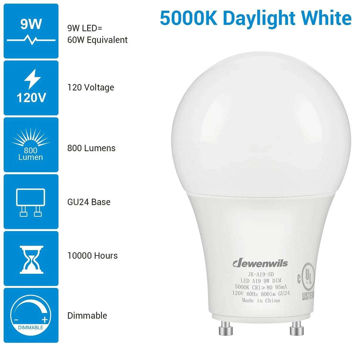 Two prong light sale bulb