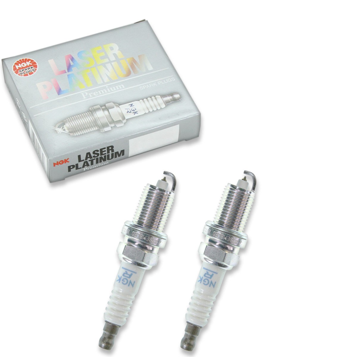 2 pc NGK 92041 ZFR5AP Laser Platinum Spark Plugs for SP00ZFR5AP PK16TT ba