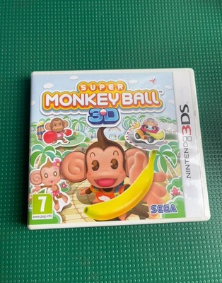 Super Monkey Ball 3D Nintendo 3DS, komplett mit Cartridge Case & Handbuch