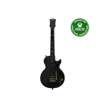 CRKD GIBSON LES PAUL GUITAR CONTROLLER WIRELESS XBOX PC IOS ANDROID NEW - BLACK