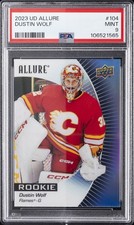 2023 UD ALLURE #104 DUSTIN WOLF PSA 9