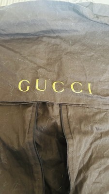 GUCCI Brown Authentic Garment Bag Dust Bag Travel Storage Cover Case 44  x 30 
