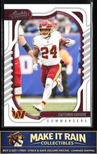 Antonio Gibson 2022 Panini Absolute #97 Washington Commanders Football