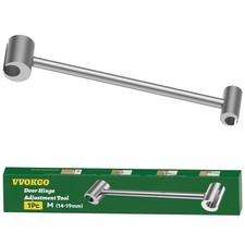VVOKGO Door Hinge Adjustment Tool, Hinges Gap Adjusting M 14-19mm , Silver