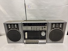 Toshiba Boombox AM/FM RT-SX1 Silver Original Movie Say Anything John Cusack Work