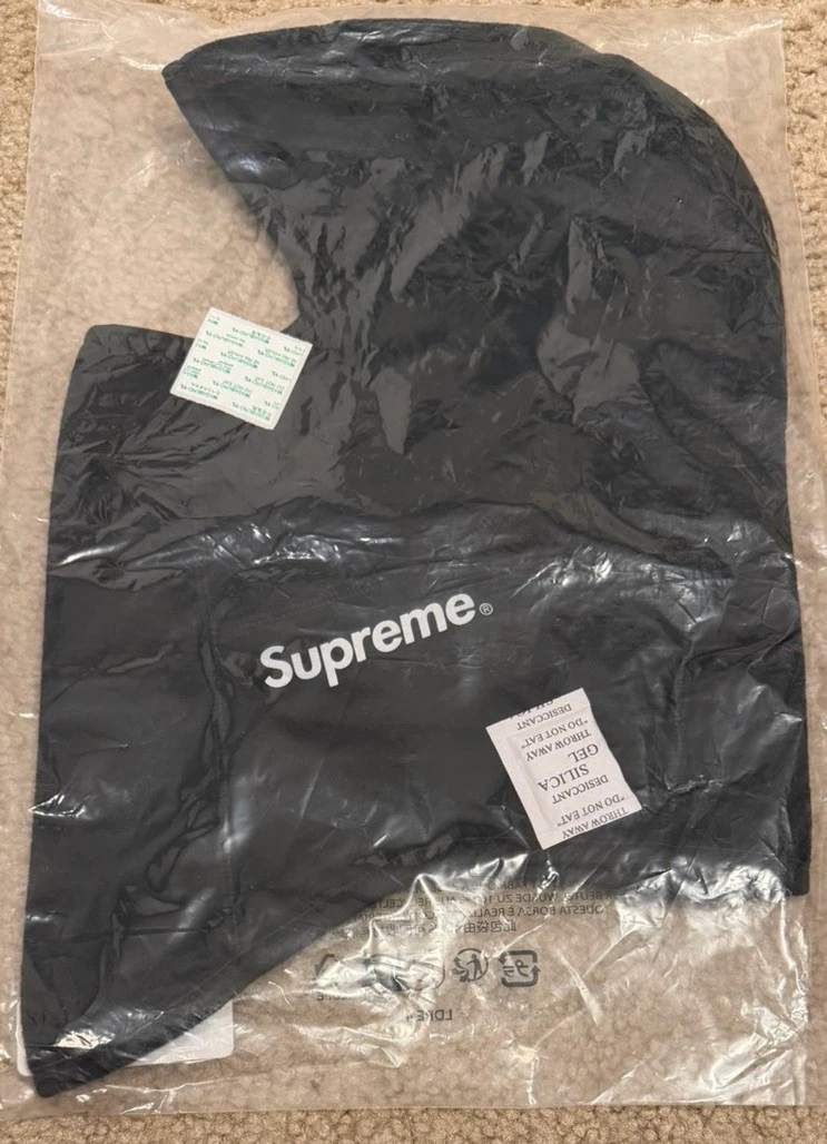 NWT Supreme x Marmot Fleece Balaclava FW25 Black OS FREE SHIPPING!