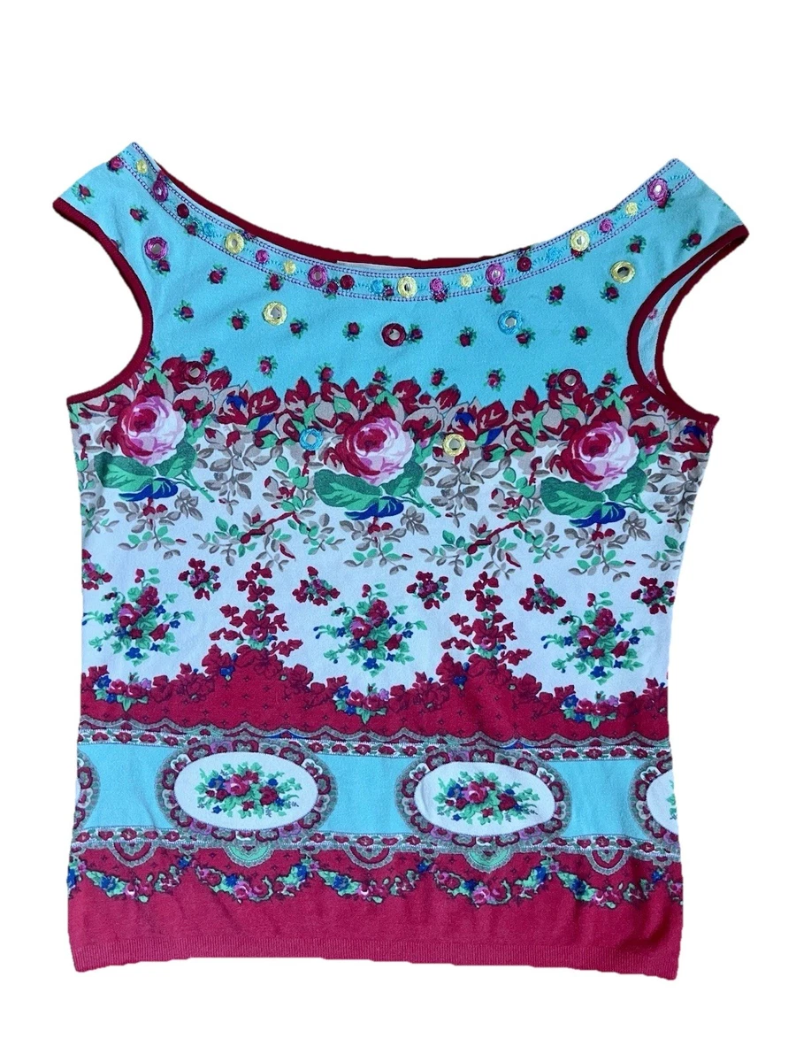 Blumarine Floral Tops for Women for sale | eBay