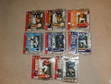 MCFARLANE NFL SERIES 14 8 FIGURE BASE SET CHASE BROOKS POLAMALU FOOTBALL MOC