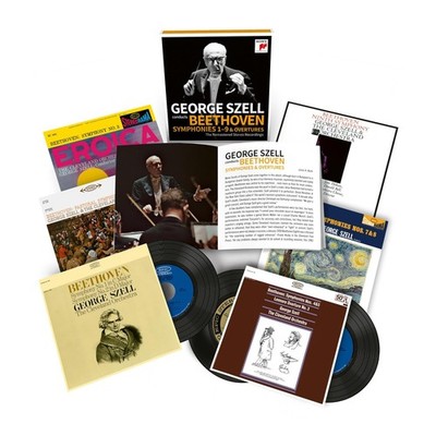 George Szell Conducts Beethoven   Symphonies 1-9 & Overtures [7x CD Boxset] NEW