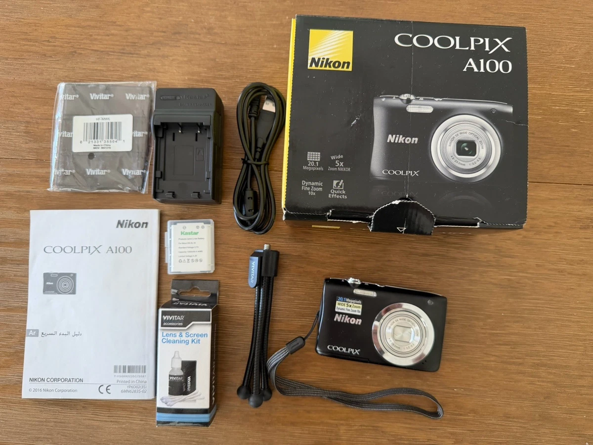 Nikon COOLPIX Nikon Coolpix A100 Digital Cameras for sale | eBay