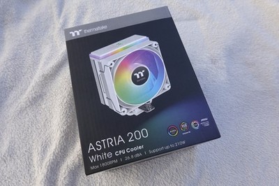 Thermaltake ASTRIA 200 ARGB CPU Cooler - White, CPU-Kühler, weiß *** wie neu