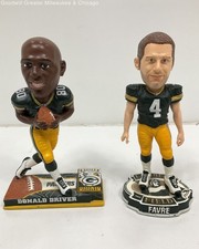 Brett Farve+Donald Driver Bobble Heads
