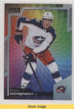 2020-21 O-Pee-Chee Platinum Rainbow Color Wheel Zach Werenski #103 READ kr0
