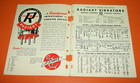 Red Seal Replacement Guide Radiardt Vibrator VIPOWERS RADIANT AERIAL Form 1146-A — photo 2