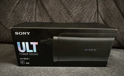 Sony SRS-ULT10 ULT Power Sound Field 1 Bluetooth Speaker Black