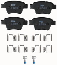 Bremsbelagsatz Hinten für Peugeot 207 CC Cabrio Kombi 307 Citroen C4 00-08