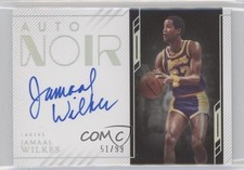 2022-23 Panini Noir Auto Noir Color 51/99 Jamaal Wilkes #ANC-JWI Auto HOF 03rx