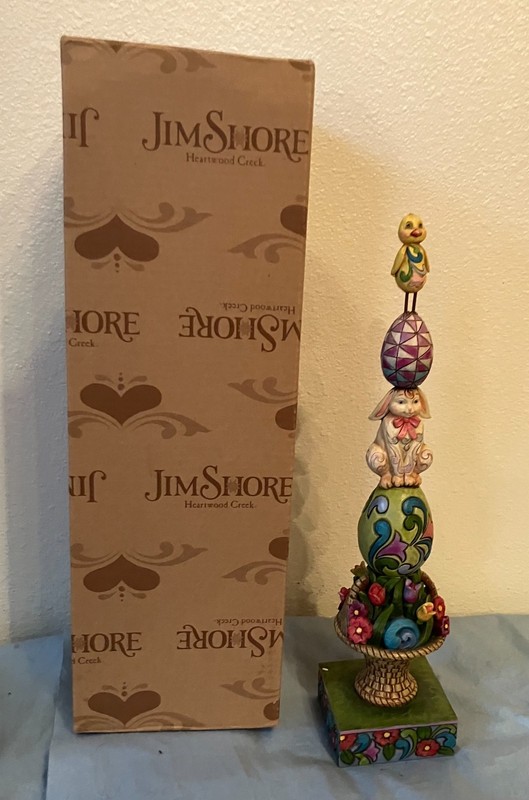 Jim Shore May Your Basket Be Filled Beyond Measure 4025797 Easter with box