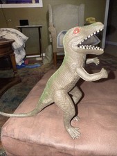 Imperial Toys No. 7957 1979 Green T-Rex Tyrannosuarus Dinosaur Monster 8  Figure
