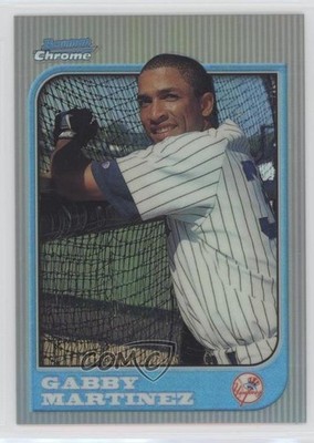 1997 Bowman Chrome Refractor Gabby Martinez #233 9u7
