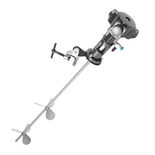 Pneumatic Mixer,190L/50Gal Automatic Paint Stirring Machine with Curved Impel...